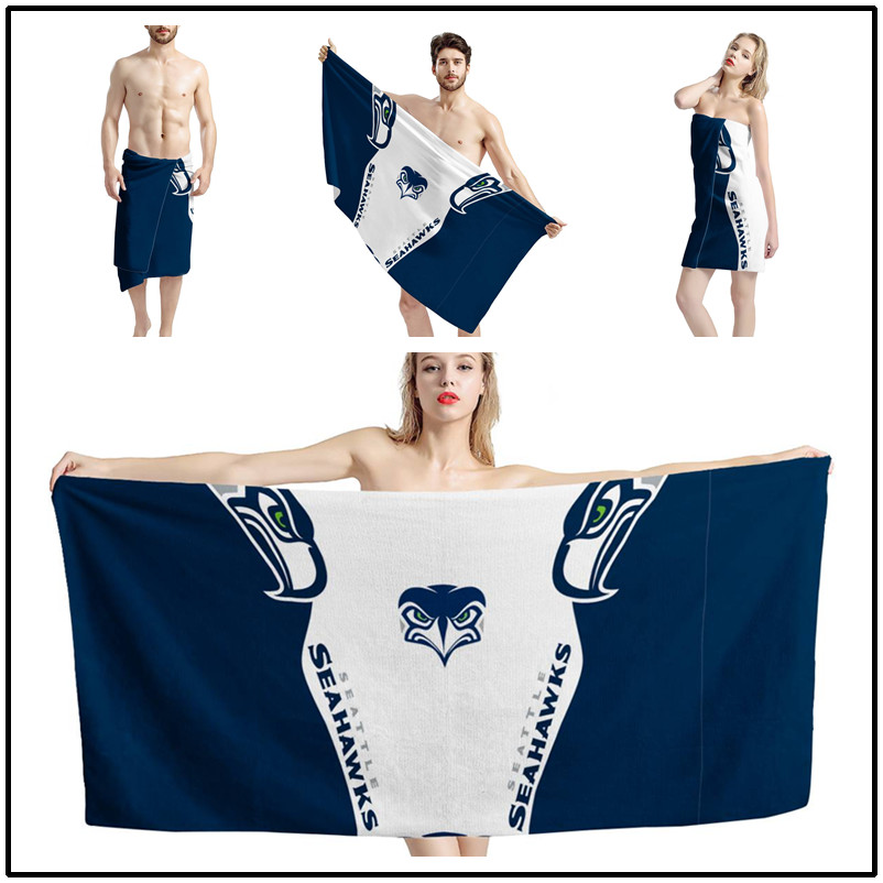 Seattle Seahawks Beach Towel 30" x 60"